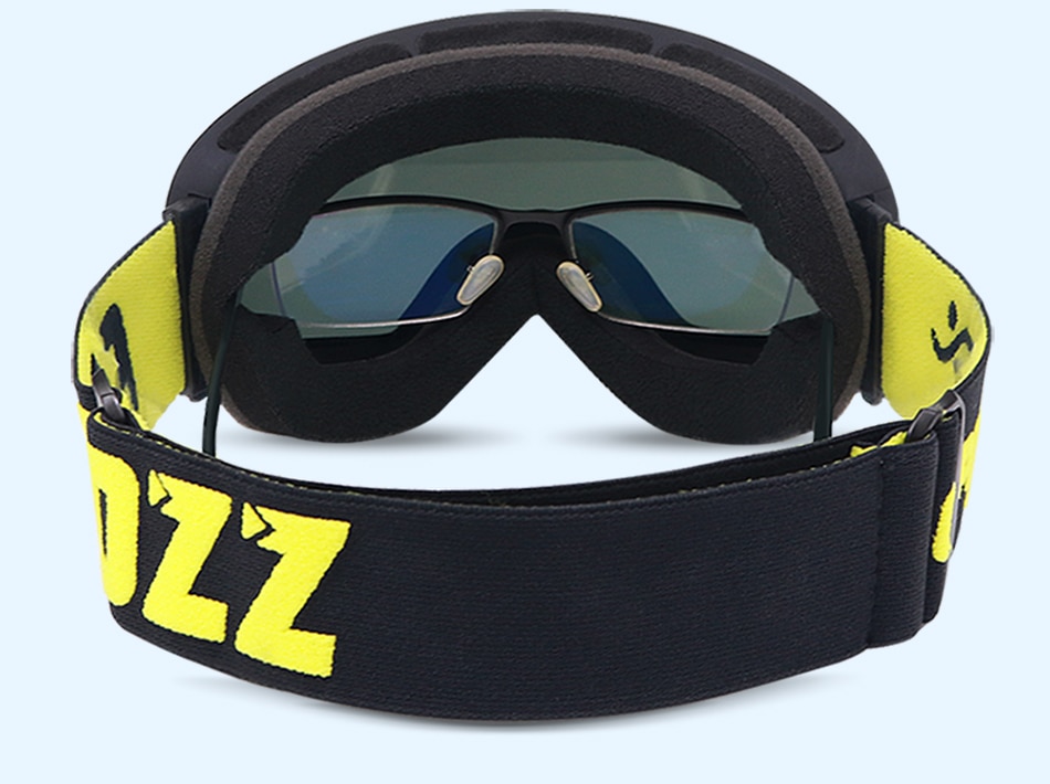 COPOZZ brand ski goggles double layers UV400 anti-fog big ski mask glasses skiing snow men women snowboard goggles GOG-201 Pro